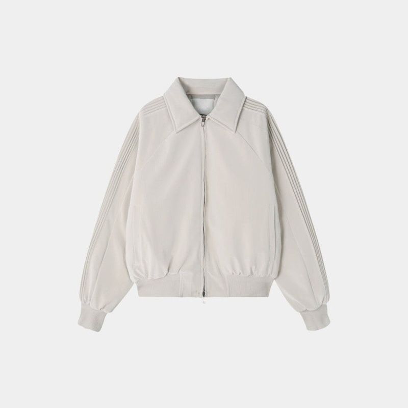 ASCLO Glossy Winter Track Padded Blouson (3color)
