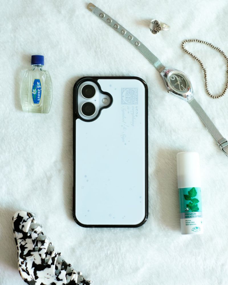 [+MagSafe] Tattoo  - Fog | Bumper Case