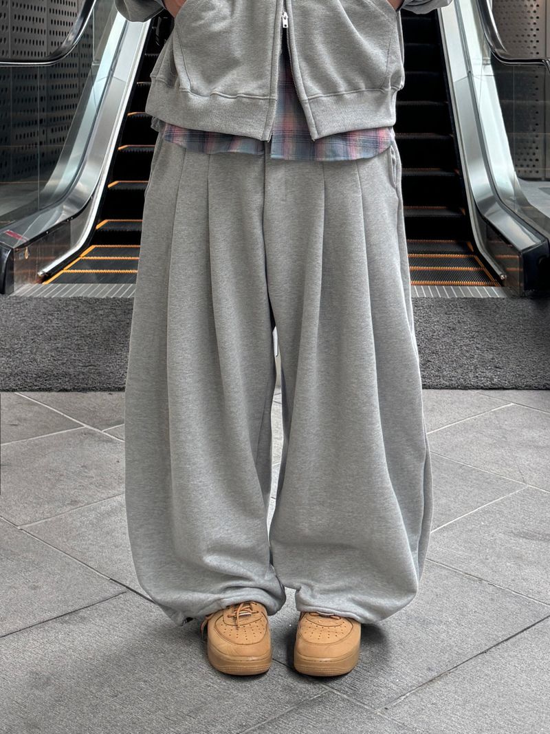 Curry Two-Tuck Balloon Pants (3 colors)