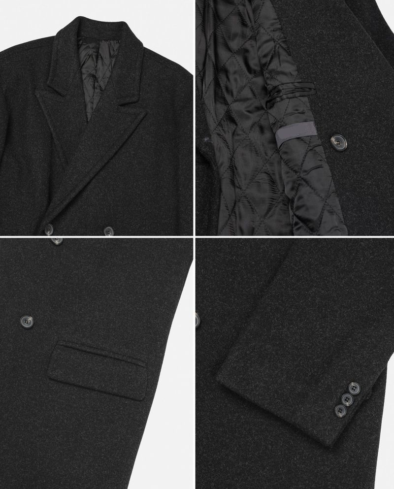 No.1508 H wool20 double COAT