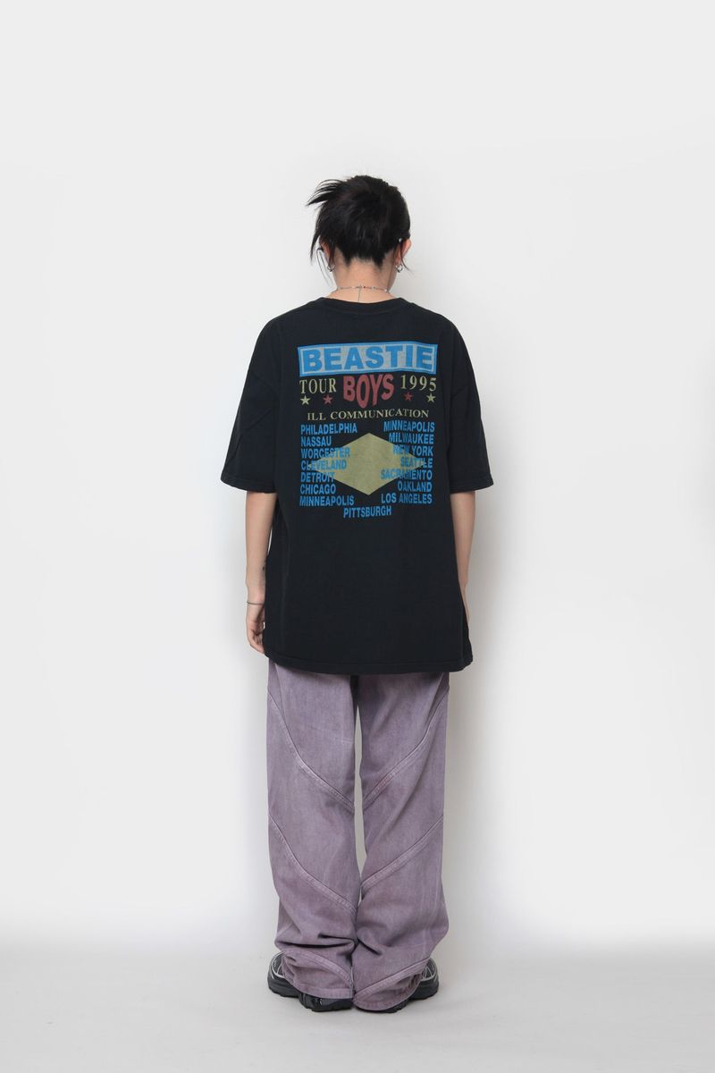 Wave Pigment Denim Pants