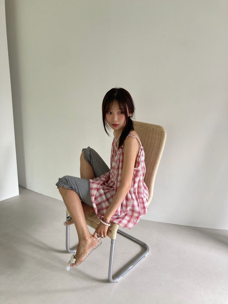 Ruby Check Dress