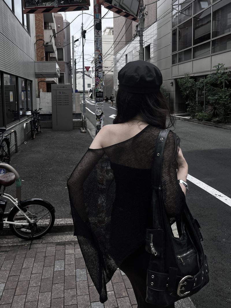y2k belt motor shoulder bag