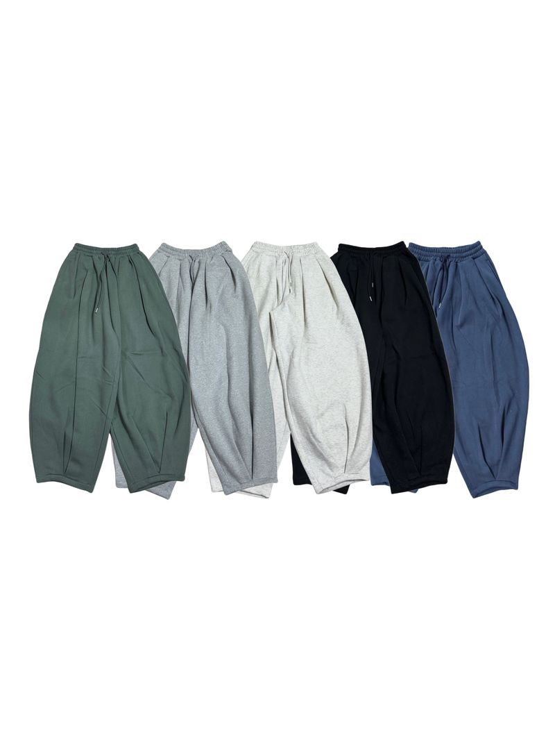Heavy Pintuck Wool Napping Balloon Zuri Pants (5color)
