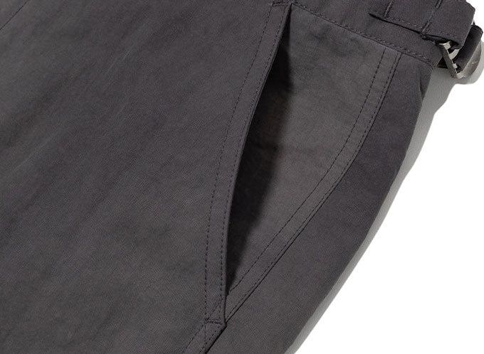RECIPE WASHED SHORTS【CHARCOAL】