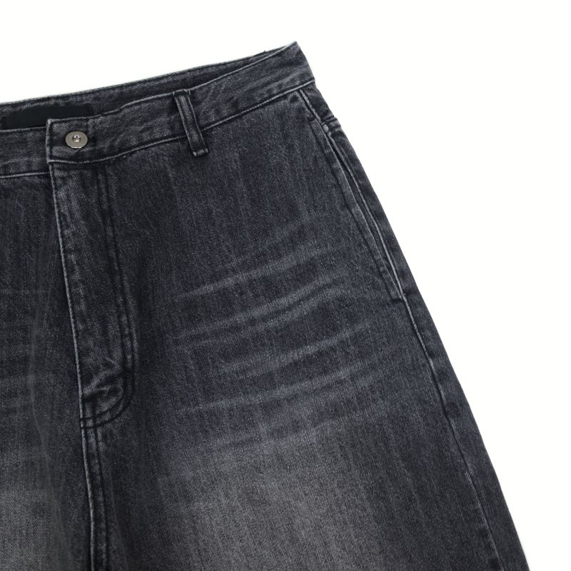 Burnett Double Pintuck Balloon Denim Pants 2C