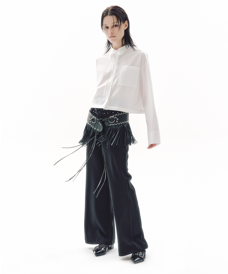 RIVET LINE BOOTCUT SLACKS