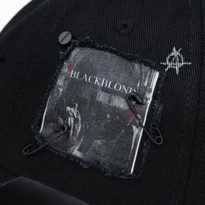 BBD No Sympathy Hidden Patch Graffiti Logo Cap (Black)