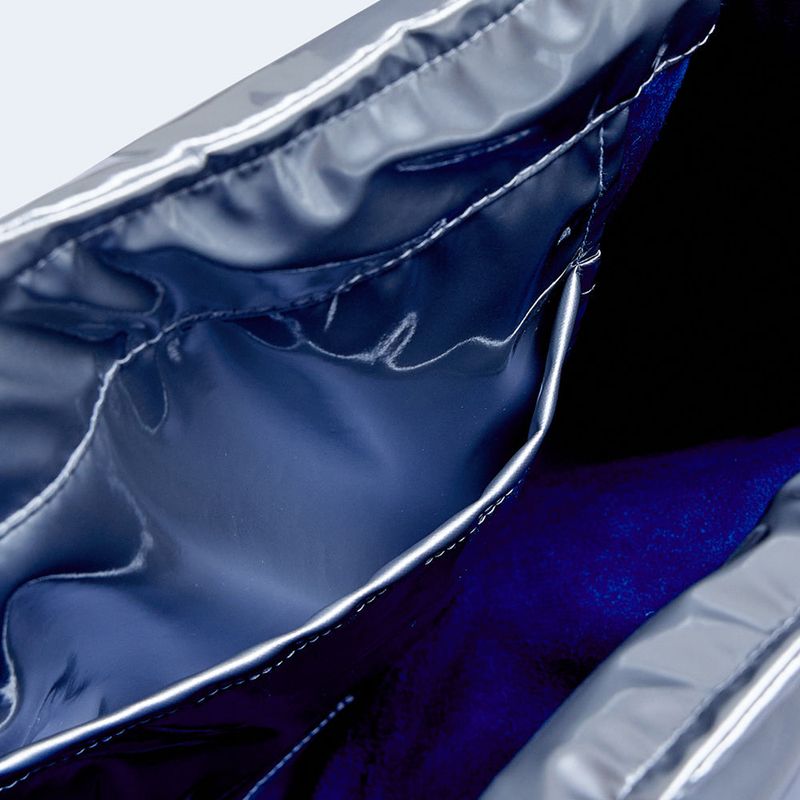DAMP MANGO SQUARE SHOULDER BAG_SILVER