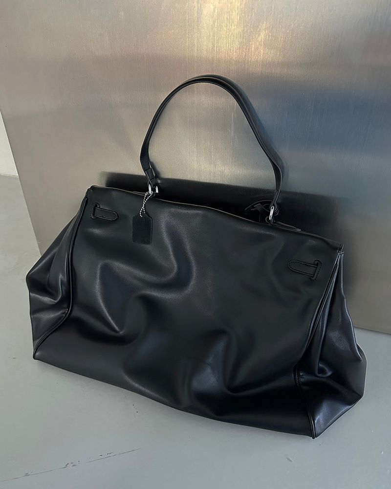 Lock set tote & cross big bag