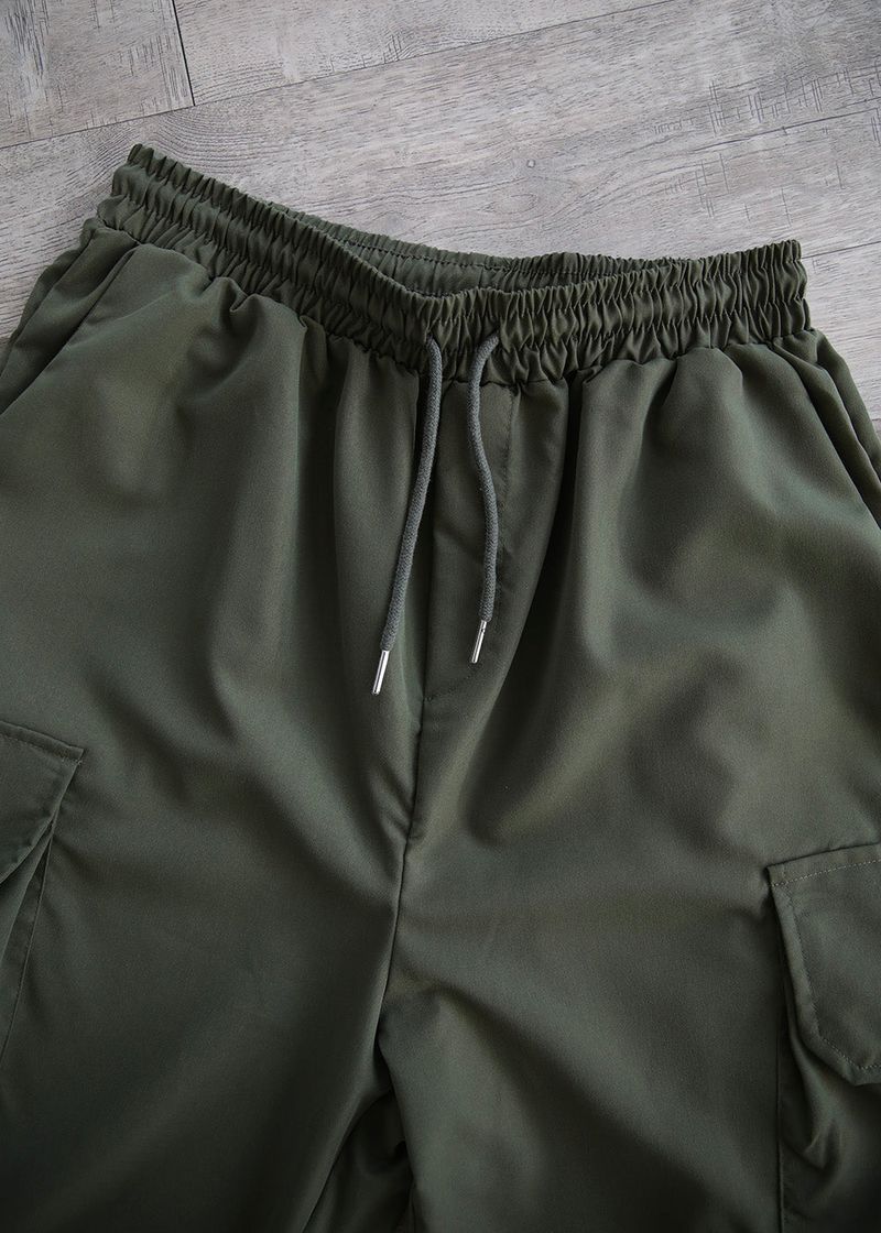 THIN WIDE CARGO PANTS