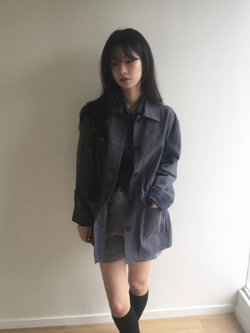 biscuit cotton jacket