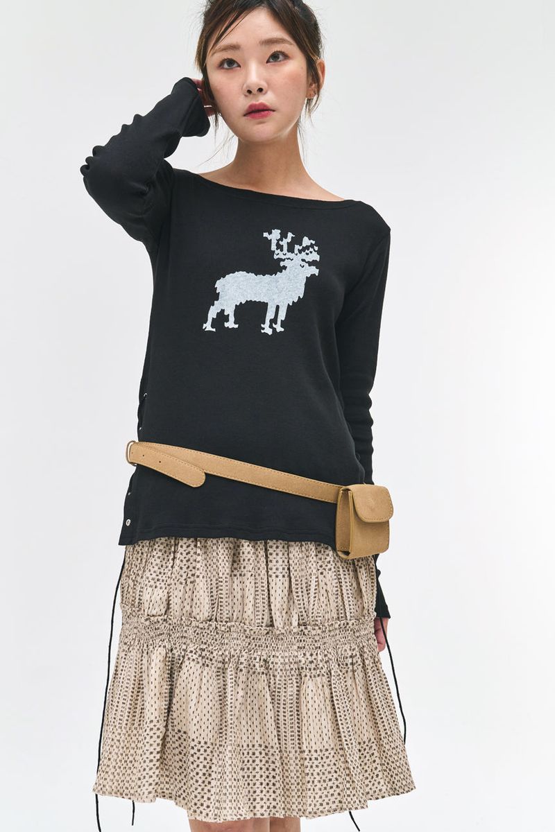 Dear eyelet t (2 colors)