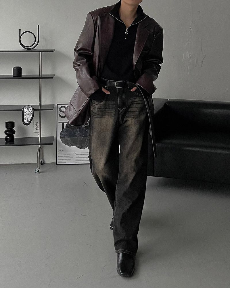 EN Warmer semi zip-up turtleneck (3 colors)