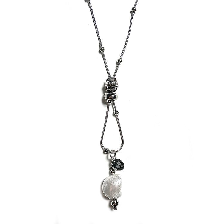 Pearl Drop Necklace(wear by Itzy Yeji)
