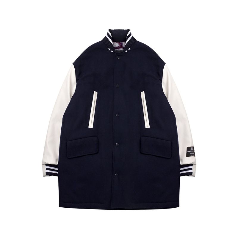 C.O.M.E（シーオーエムイー）の「Reversible Wool-Blend Varsity Coat（Jackets/Outerwear）」