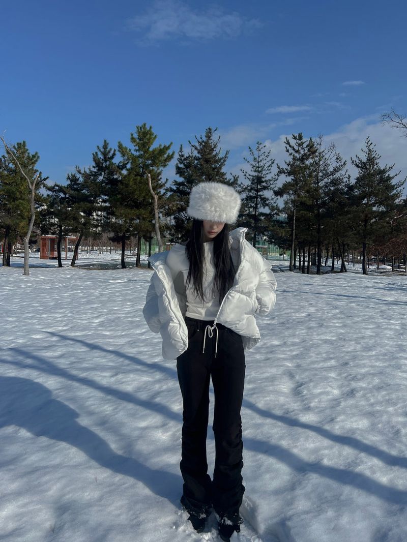 Maetel long hair fake fur bucket fur hat (4 colors)