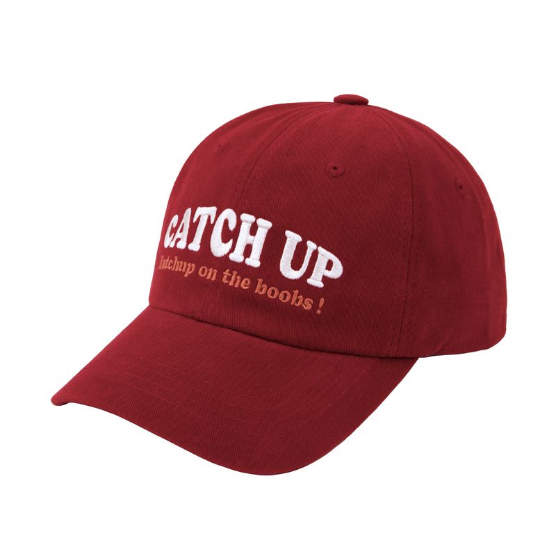 SUIBOM（スイボム）の「Catch-up ball cap - vintage red（Hats）」