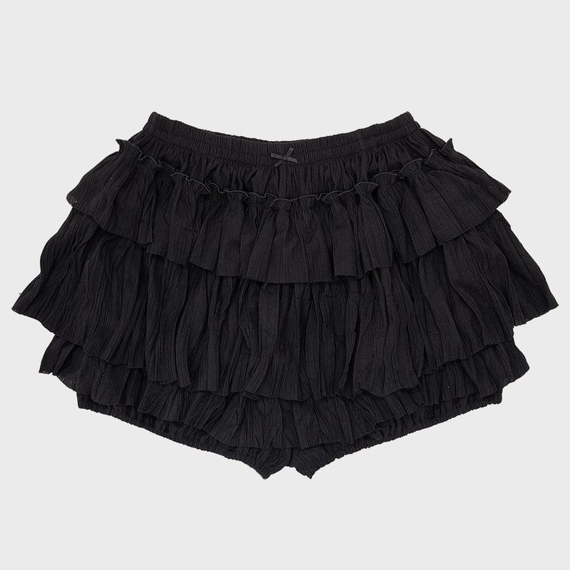 BIRD SKIRT IN BLACK