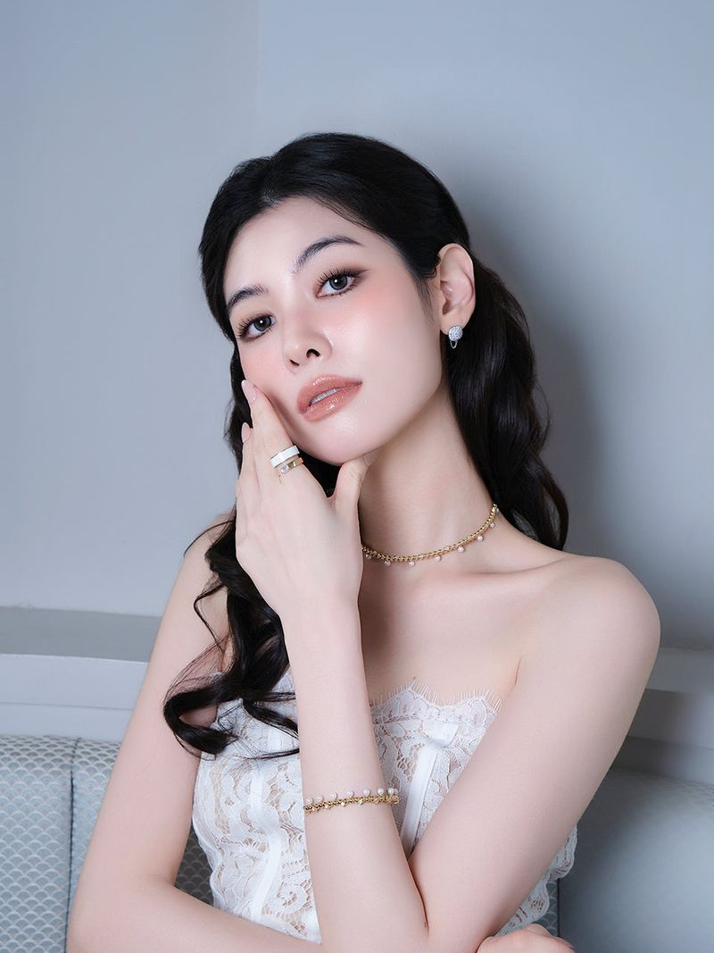 reve（レヴ）の「RV-バゲット Q レイヤード エポキシ リング ホワイト（アクセサリー）」