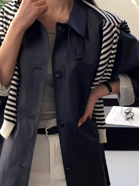 Setter Bijou Half Trench Coat / 3 colors