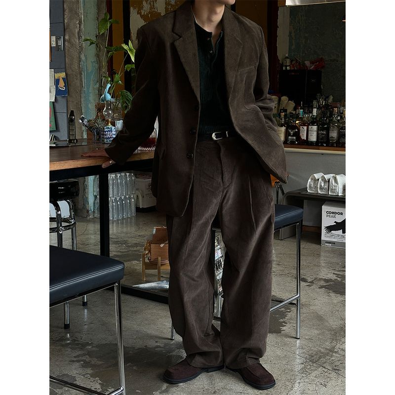 LAURANT（ロラン）の「 [SET UP가능] ヘビーコーデュロイワイドパンツ(3color)（パンツ）」