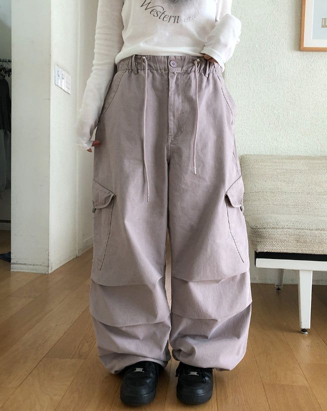 ULAN（ユレン）の「Kinz Dyeing Washing Snap Cargo Pants（Pants）」