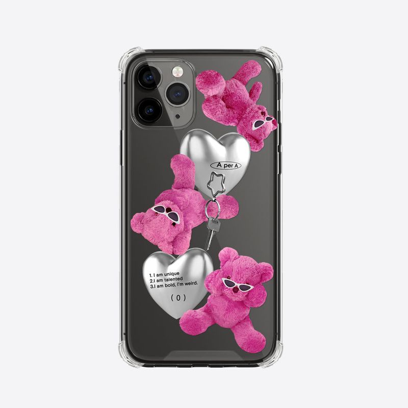 Goggles PINK Bear n Key