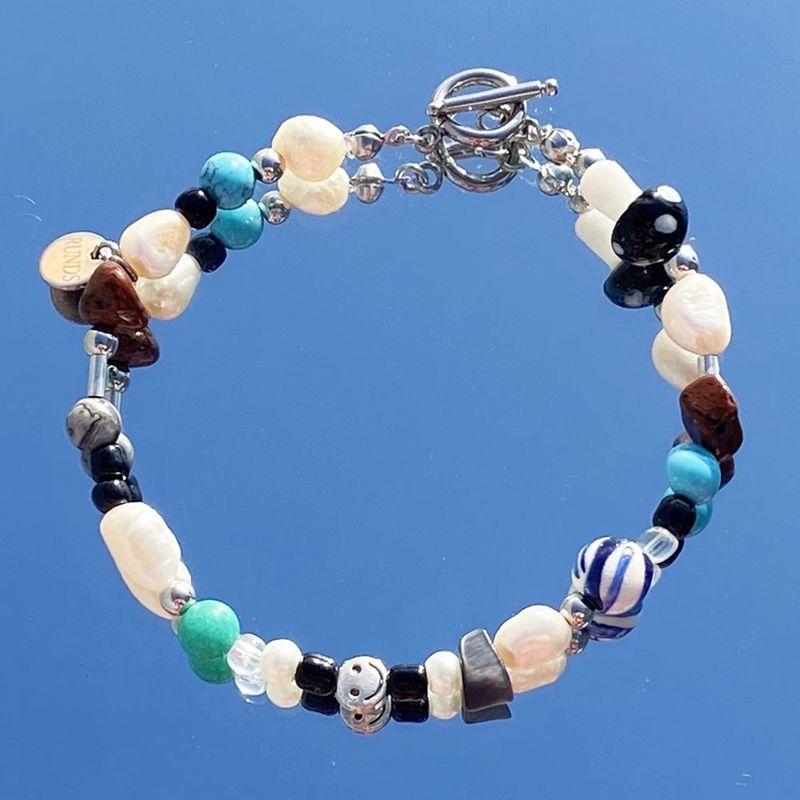 RUNDS(ランド)の「multi beads bracelet 03(Accessories)」