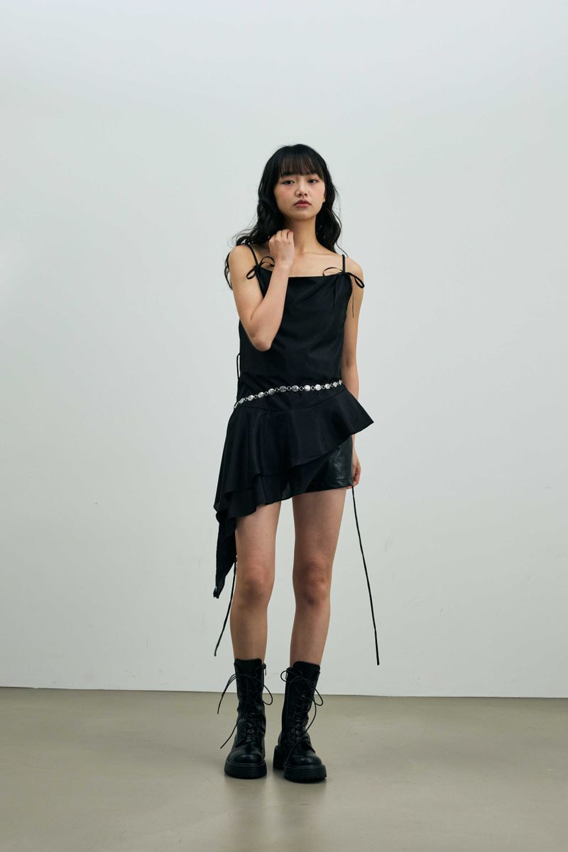 NYX MINI DRESS / BLACK