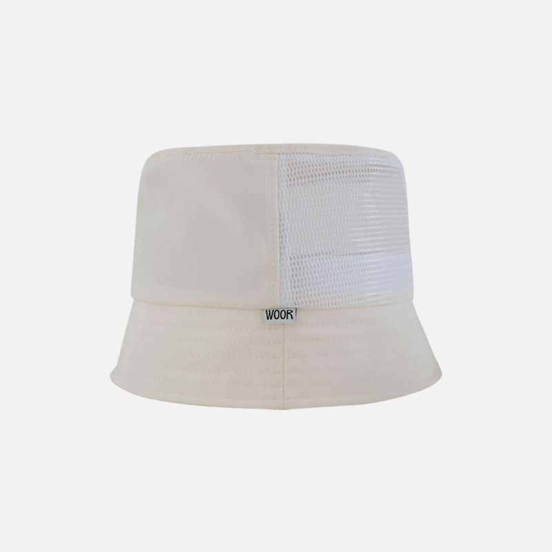 STANDARD MESH BUCKET HAT (ECRU)