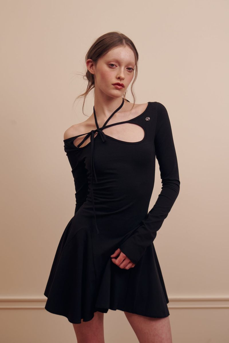 PAIN OR PLEASURE（ペインオアプレジャー）の「ORCHID DRESS black（Dresses）」