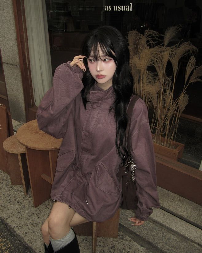 Mobe Washed Short Field Jacket
