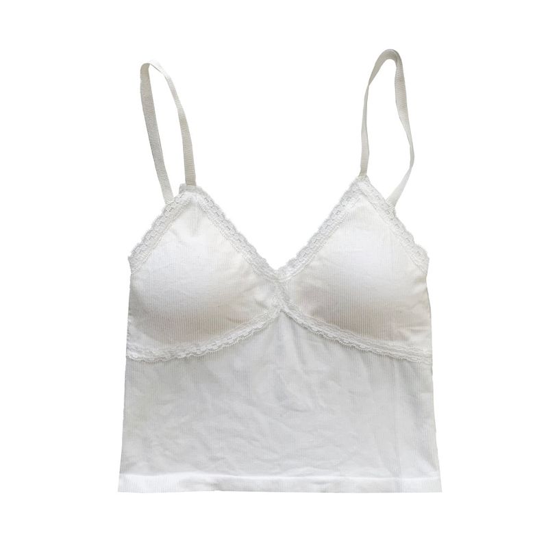 Lace cap sleeveless