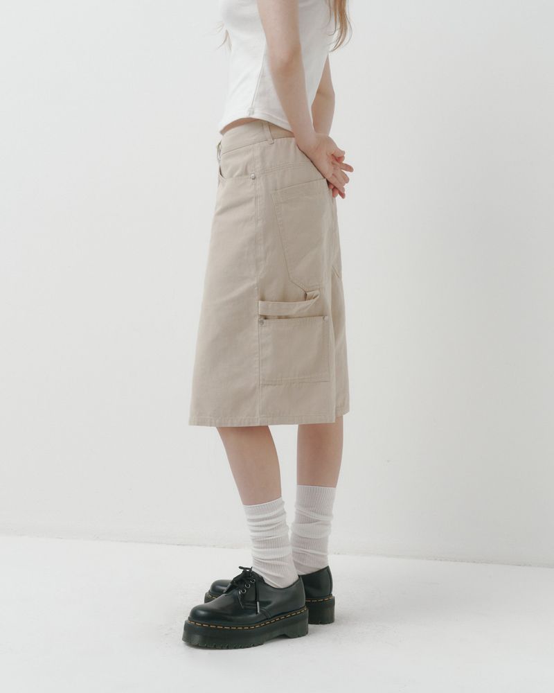 [MADE/XS-XL] five-pocket bermuda pants