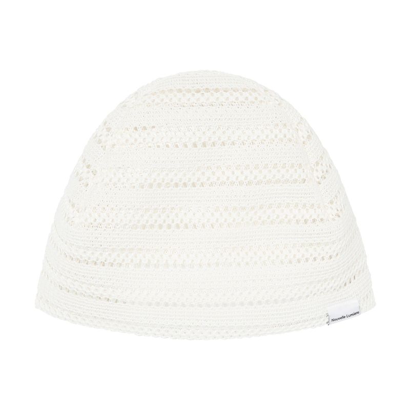 Nouvelle Lumiere(ヌヴェルルミエール)の「Artif Beanie Ivory(Hats)」