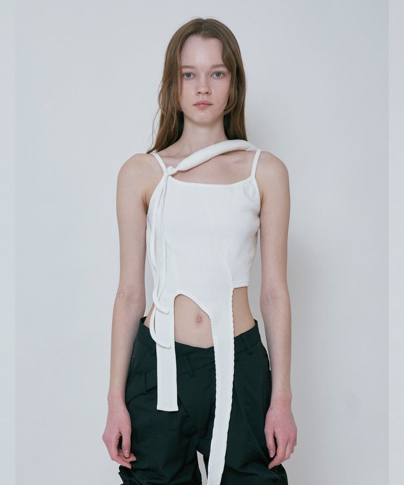 DEFORMATION PUFF CAMISOLE