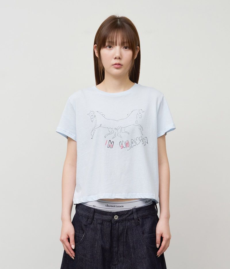 HIFIFNK(ハイファイファンク)の「(W) Pony Printed Top(Tops)」