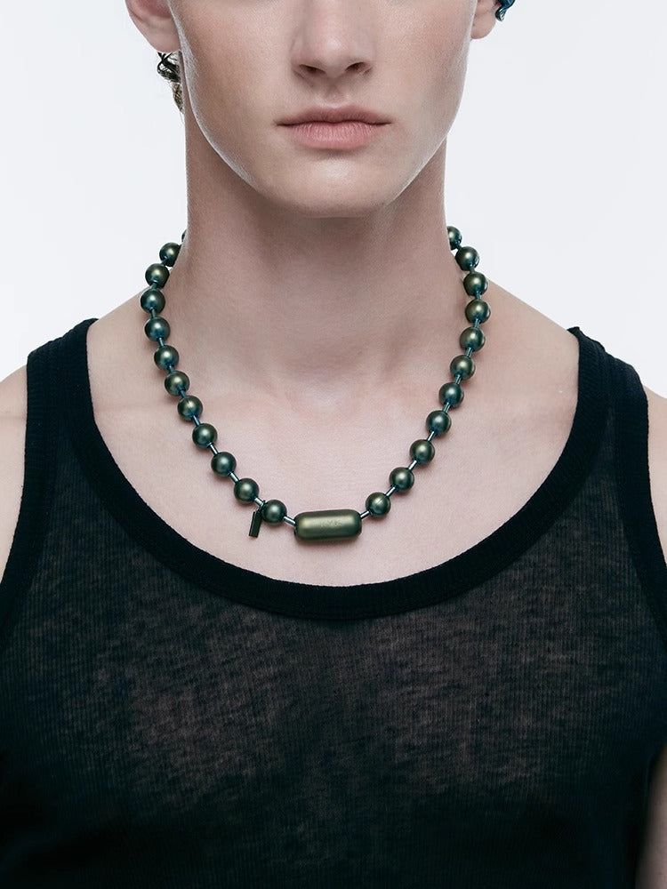 KVK THE VOID Wormhole Network Series Colorful Large Necklace