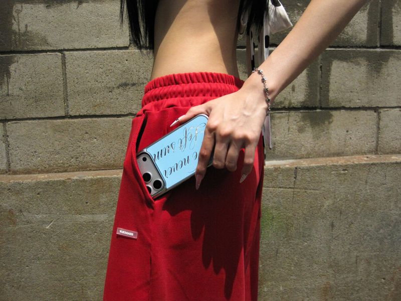 We never left summer phone case (Blue)