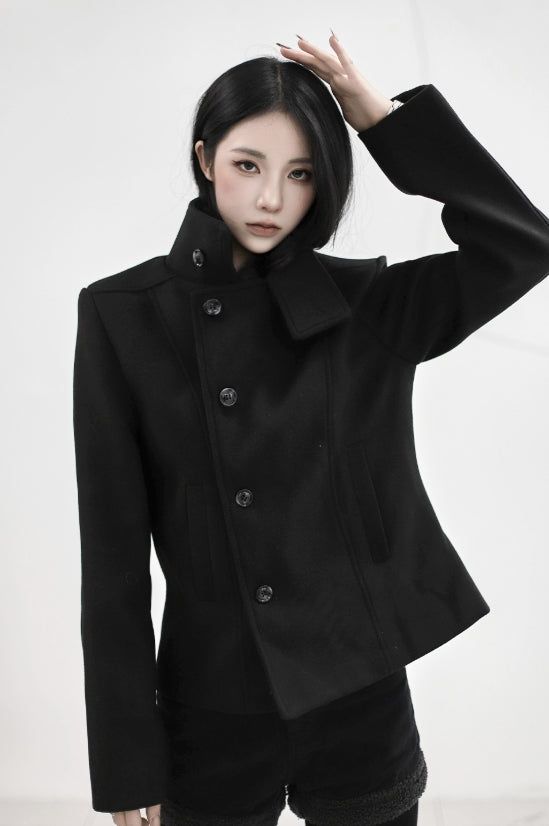Angle Slim Side Coat