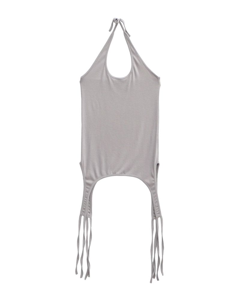 WRAP TAIL HALTER SLEEVELESS