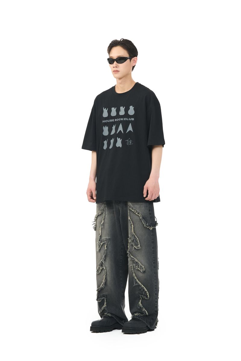 GUITAR TEE - BLACK