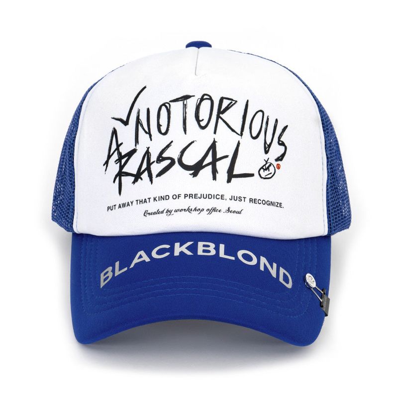 BBD Rascal Trucker Mesh Cap (Blue)