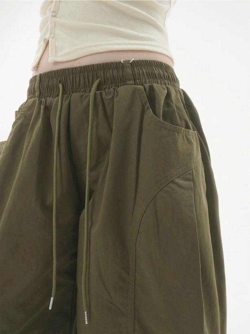 Benny cotton wide pants -4C