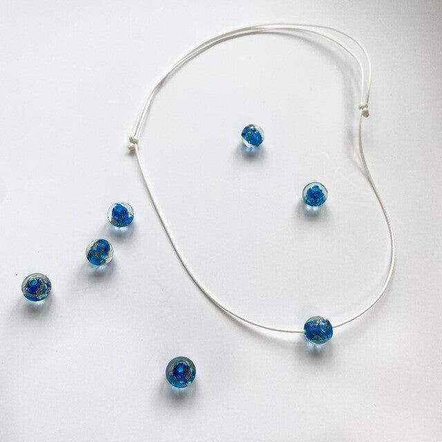PINCUNOMARU(ピンクノマル)の「Blue glass (3color)(Accessories)」
