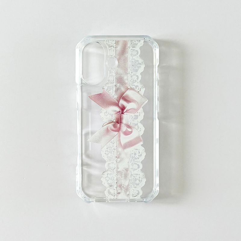 [MADE]romantic ribbon Standard Gelhard phonecase
