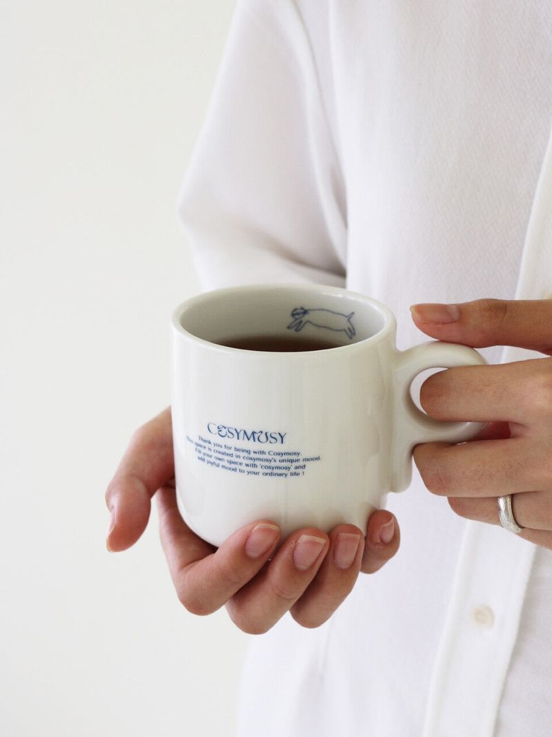 Hiding Cat Mug