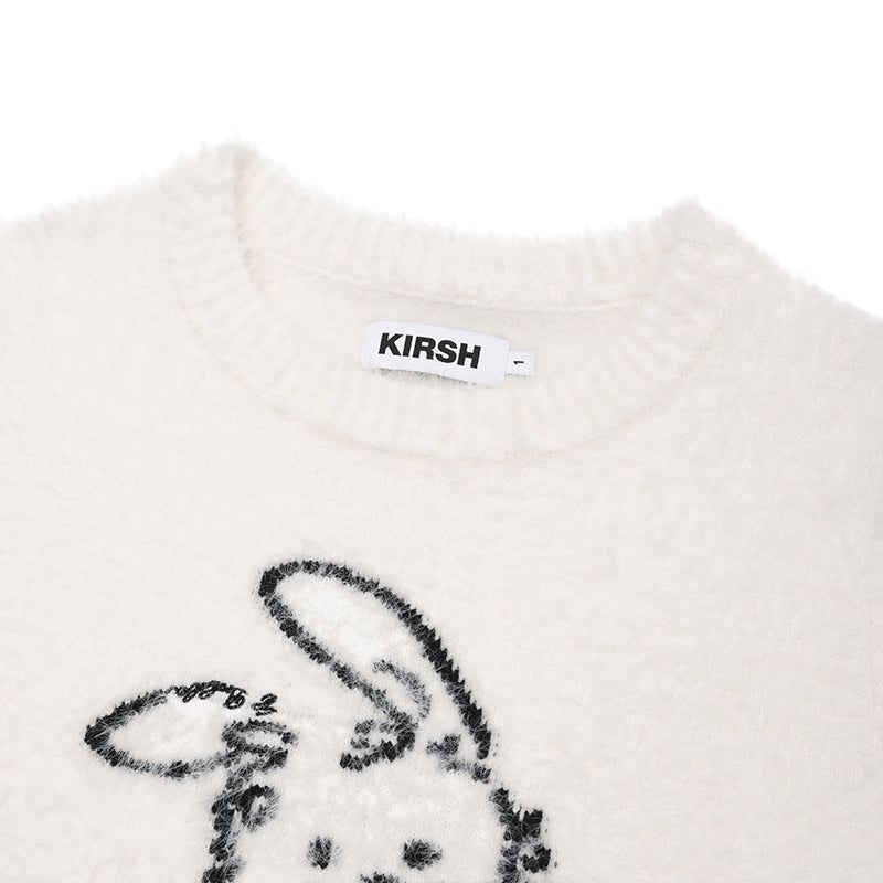 WITTY BUNNY JACQUARD KNIT [IVORY]