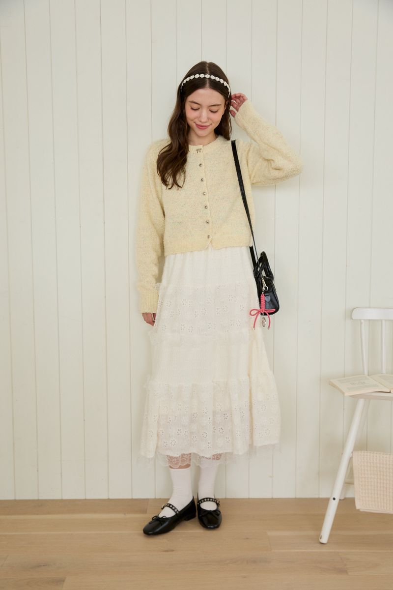 PASTEL PUDDING RIBBON CARDIGAN
